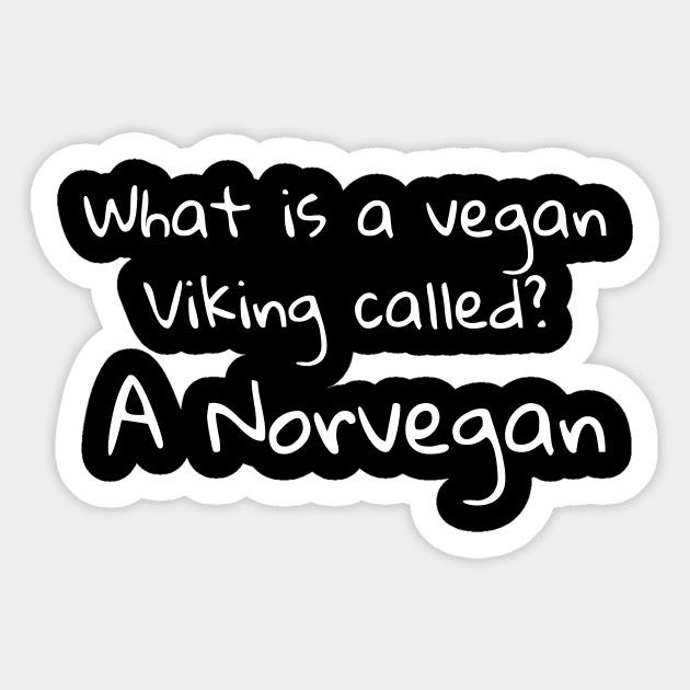 Norvegan Sticker by Catchy Phase